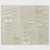  Frans dagblad met rappelpapier Cadeaupapier (Vlak)