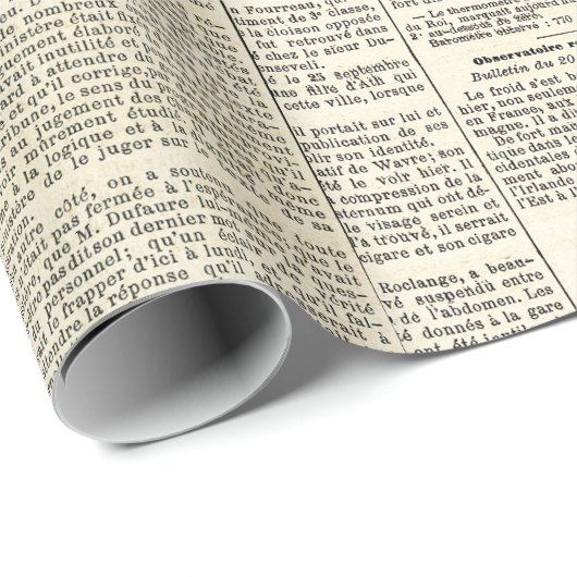  Frans dagblad met rappelpapier Cadeaupapier (Rol Hoek)