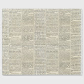 Frans dagblad met rappelpapier Cadeaupapier (Vlak)