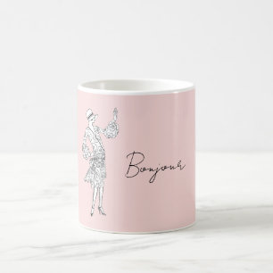 Frans Dames Bonjour (hallo) Koffiemok