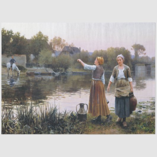  Frans damesdagboek Tissuepapier (Voorkant)