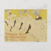 Frans Dancers  Briefkaart (Voorkant)