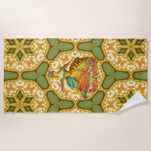 Frans Danse Elegance Strandlaken (Voorkant)