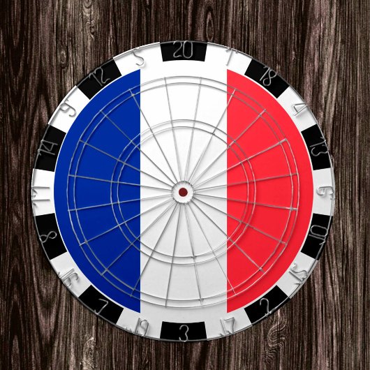 Frans dartboard en Frans vlag/spelbord Dartbord