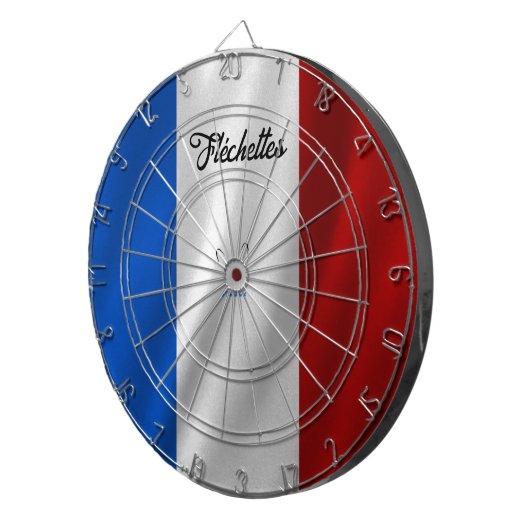 Frans dartboard "Flechettes" Dartbord (Voorkant Rechts)