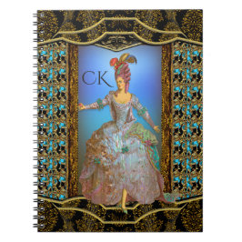 Frans Delight Chic Baroque Monogram Notitieboek