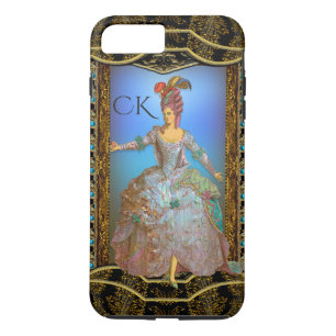 Frans Delight Chic Baroque Monogram Plus Case-Mate iPhone Case