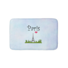 Frans design - Eiffeltoren in Parijs Badmat