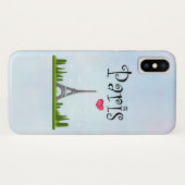 Frans design - Eiffeltoren in Parijs Case-Mate iPhone Case (Achterkant (horizontaal))