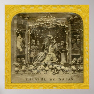  Frans Diablerie Theater de Satan Poster