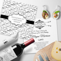 Frans Dinner Party Verjaardag voor Gourmet