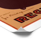  Frans diplomaat Cigar Poster (Hoek)