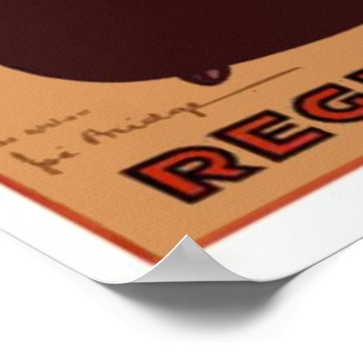  Frans diplomaat Cigar Poster (Hoek)