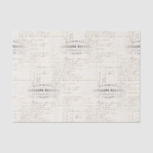  Frans document voor het afgeven van afschriften Tissuepapier