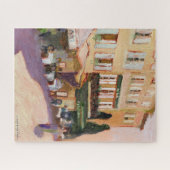 Frans dorp Puzzle Legpuzzel (Horizontaal)