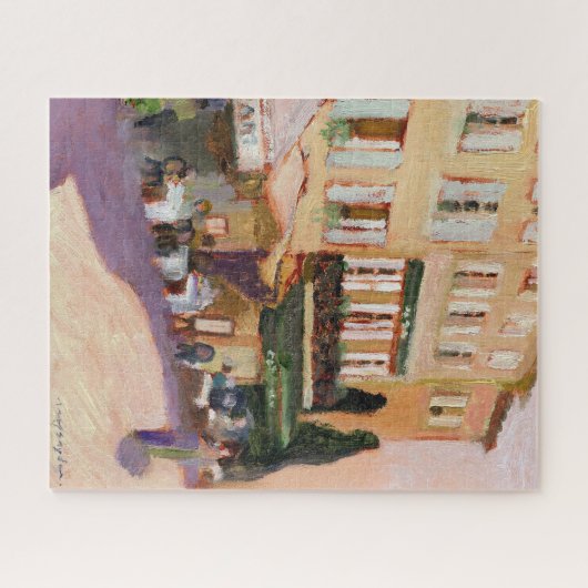 Frans dorp Puzzle Legpuzzel (Horizontaal)