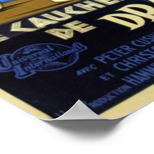 Frans Dracula Poster (Hoek)