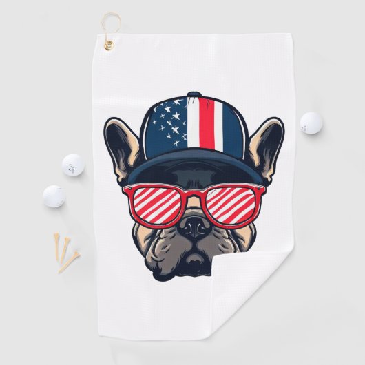 Frans Dragen VS Kleuren Golfhanddoek (Insitu)