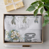 Frans Dragonfly Champagne  Weefselpapier Tissuepapier (Geschenk)