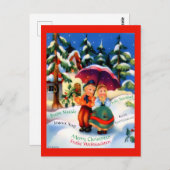 Frans Duits Italiaans Briefkaart (Voorkant / Achterkant)