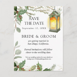 Frans Elegant Bloemenblauw  Junk Journal Aankondigingskaart