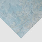 Frans Elegant Wallpaper Blue Decoupage Tissuepapier (Detail)