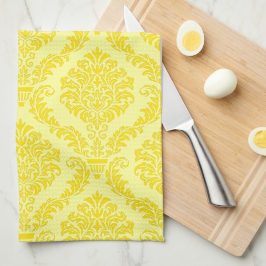 Frans Empire Damask Pattern #11 Theedoek (Quarter Fold)