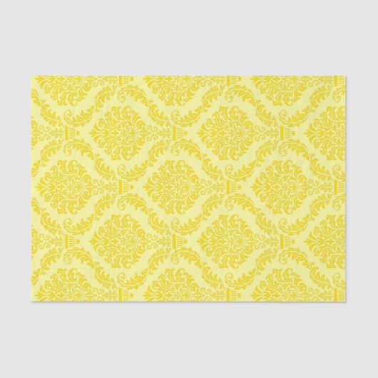 Frans Empire Damask Pattern #11 Tissuepapier (Voorkant)