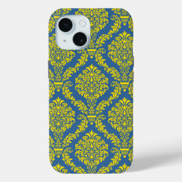 Frans Empire Damask Pattern #12 iPhone 15 Case