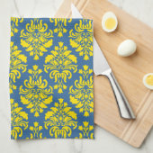 Frans Empire Damask Pattern #1 Theedoek (Quarter Fold)