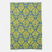 Frans Empire Damask Pattern #1 Theedoek (Verticaal)
