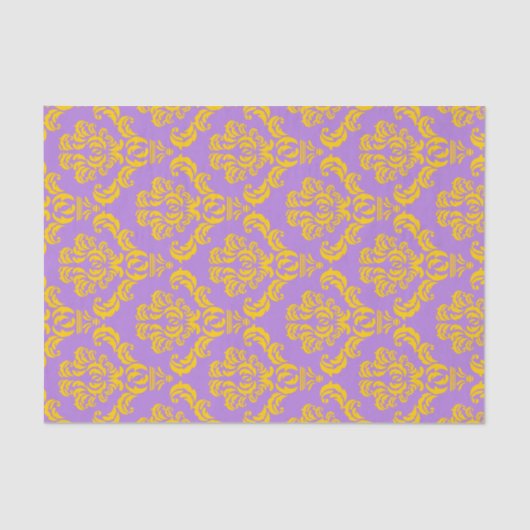 Frans Empire Damask Pattern #4 Tissuepapier (Voorkant)