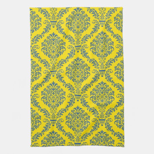 Frans Empire Damask Pattern #5 Theedoek (Verticaal)