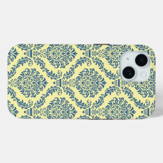Frans Empire Damask Pattern #6 Case-Mate iPhone Case (Achterkant (horizontaal))