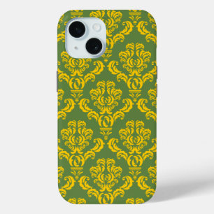 Frans Empire Damask Pattern #9 iPhone 15 Case