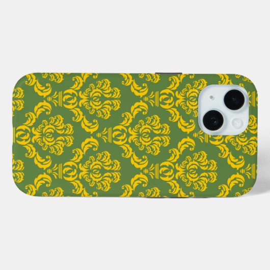 Frans Empire Damask Pattern #9 Case-Mate iPhone Case (Achterkant (horizontaal))