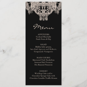 Frans/Engels Koopier Wedding Menu