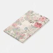 Frans Ephemera Roos Passionflower Post-it Notes (Schuin)