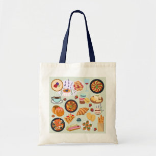 Frans eten Tote Bag