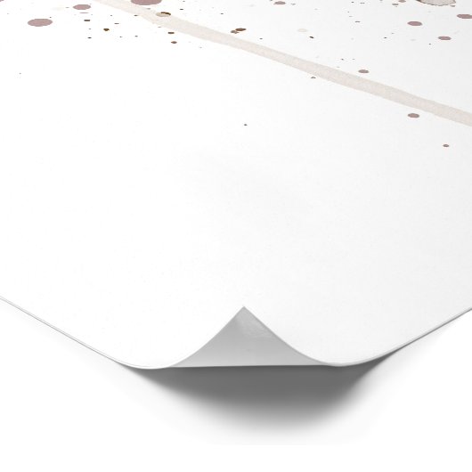 Frans Fancy Chocolade Poster (Hoek)