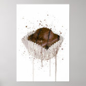 Frans Fancy Chocolade Poster (Voorkant)