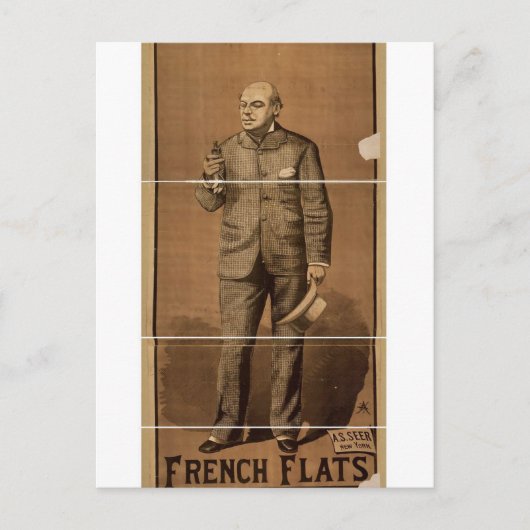 Frans Flats  theater Briefkaart (Voorkant)