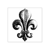 Frans Fleur de Lis Junk Journal Stamp Rubberstempel (Afrduk)