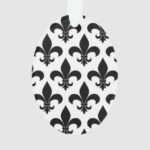 Frans Fleur de lis patroon Ornament