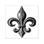 Frans Fleur de Lis Zelfinktende Stempel (Design)