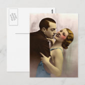 Frans Flirt - Romantisch Frankrijk Briefkaart (Voorkant / Achterkant)