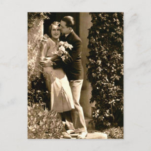 Frans Flirt - Romantische Vintage Briefkaart