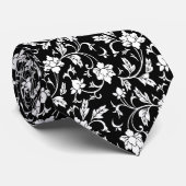 Frans Floral Design Stropdas (Opgerold)