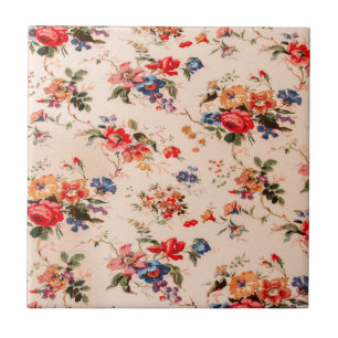  Frans Floral Pattern Tegeltje