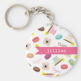 Frans Food Personalized Sleutelhanger